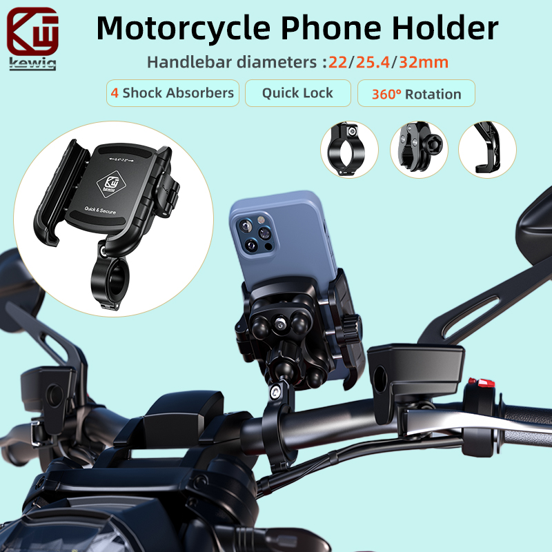 Commuter Bike Lock - حامل هاتف للدراجات النارية Kewig M8SP