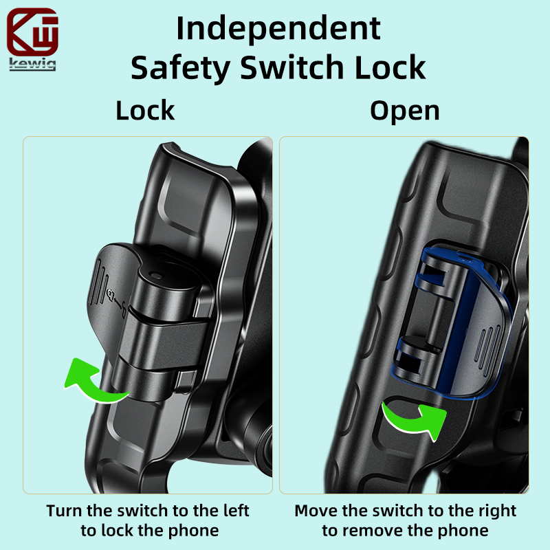 حامل هاتف للدراجات النارية Kew - مراجعة Commuter Bike Lock وسعره