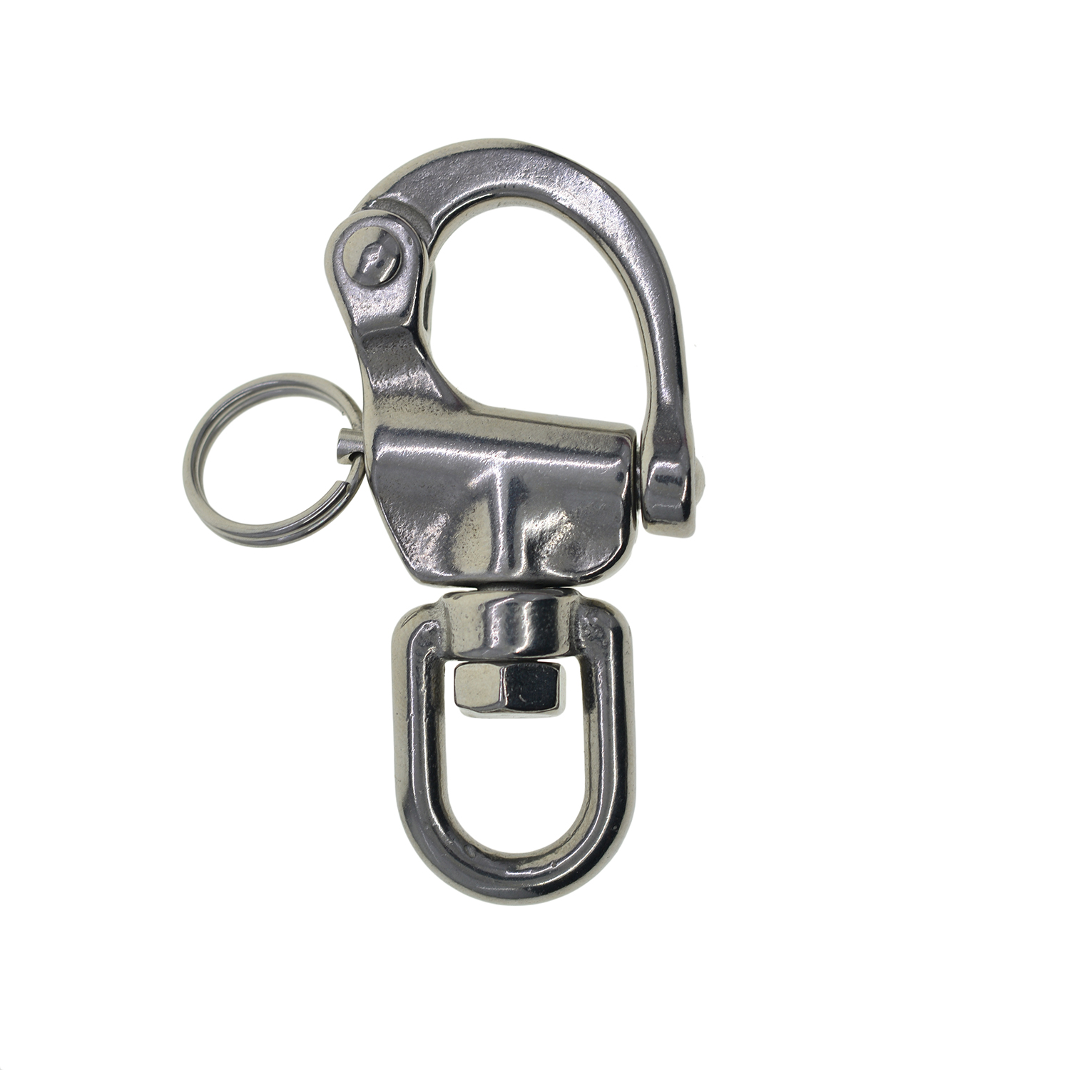 مشبك كارابينر دوار من الفولاذ  - مراجعة Chain Lock Combination وسعره