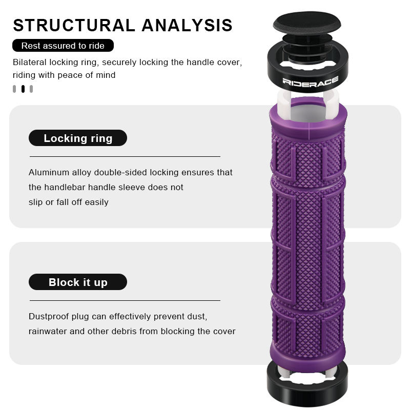 مقابض دراجات RIDERACE غير قابل - مراجعة Commuter Bike Lock وسعره