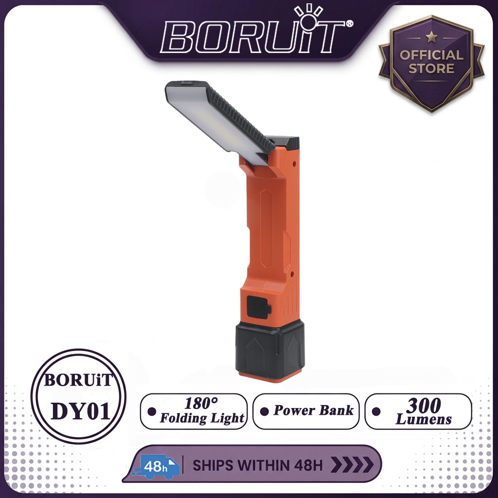 BORUiT 300LM LED ضوء العمل مصب - مراجعة Cycling To Work وسعره