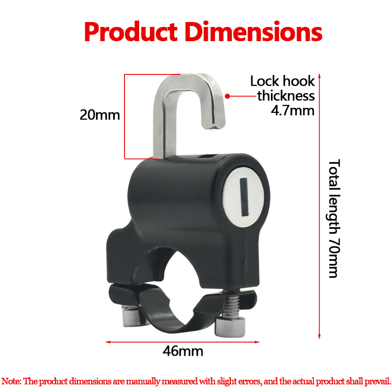    قفل خوذة دراجة نارية عالمي - مراجعة Commuter Bike Lock وسعره